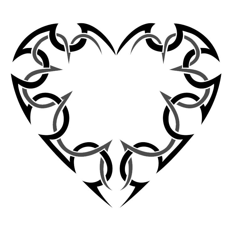 Heart Tattoos Transparent PNG Image