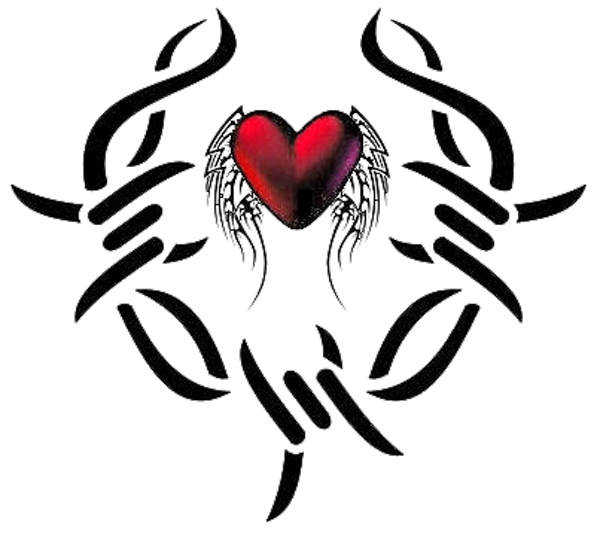 Heart Tattoos Transparent PNG Image