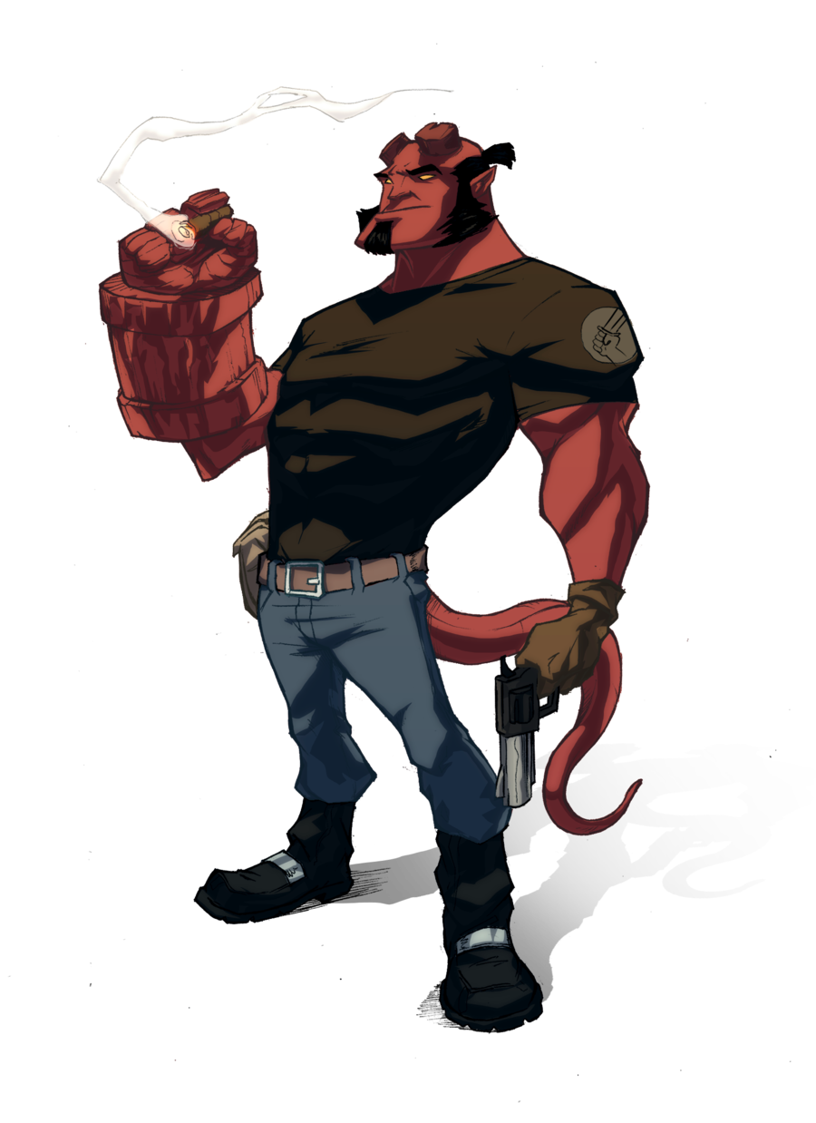 Hellboy Transparent PNG Image