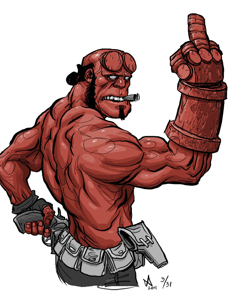 Hellboy Transparent PNG Image