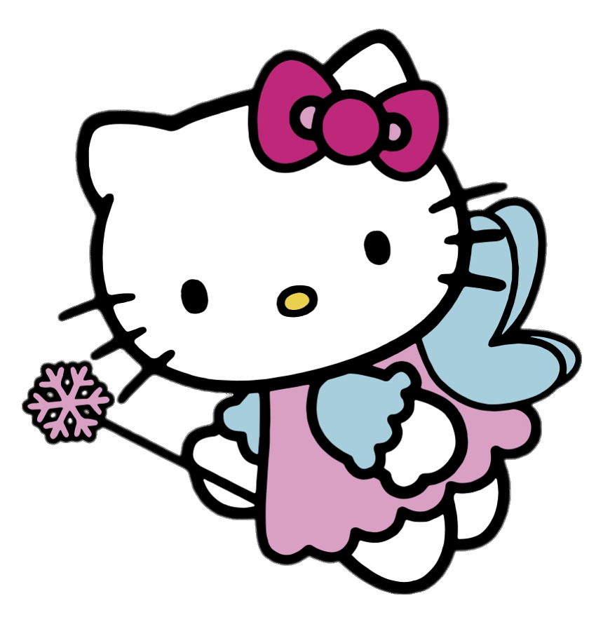 Kitty Hello Transparent PNG Image