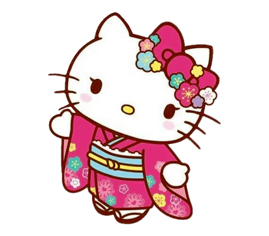 Pink Kitty Transparent PNG Image
