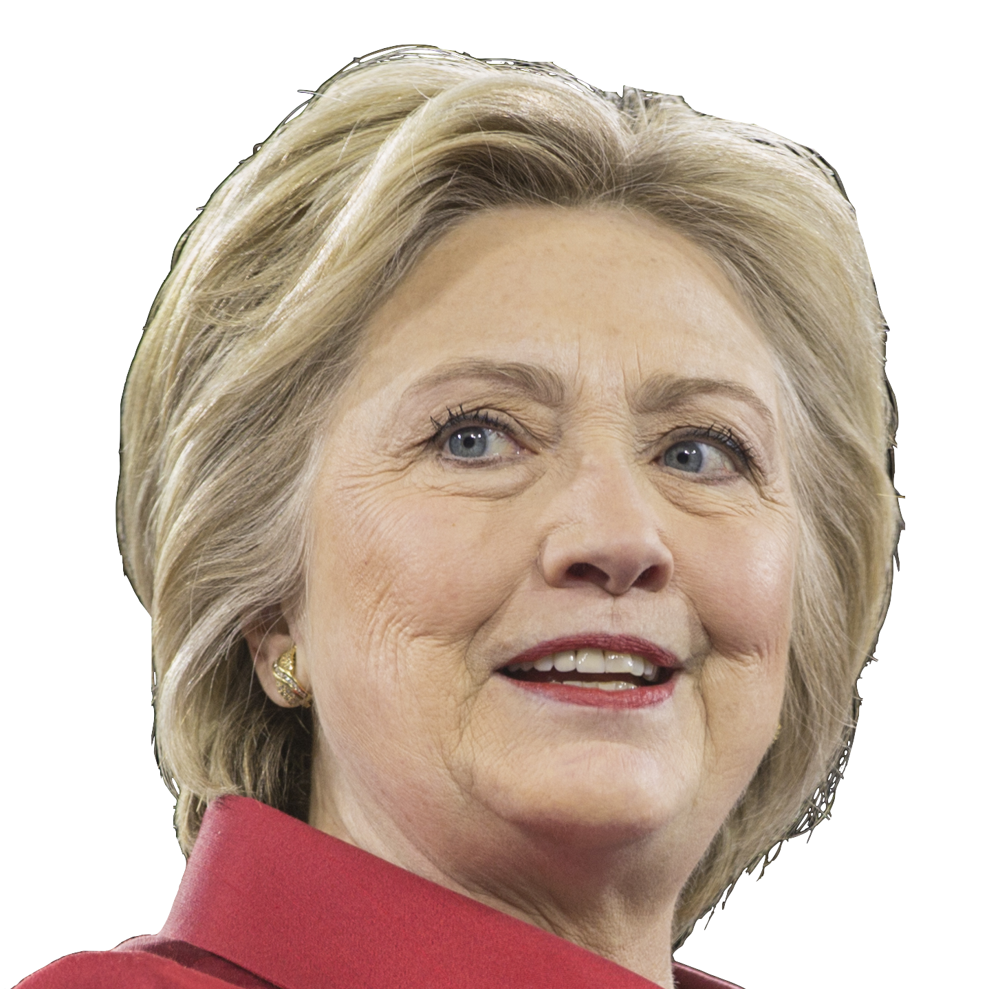 Hillary Clinton Face Transparent PNG Image
