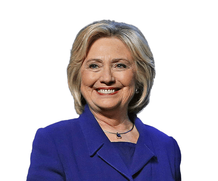 Smiling Clinton Hillary Transparent PNG Image