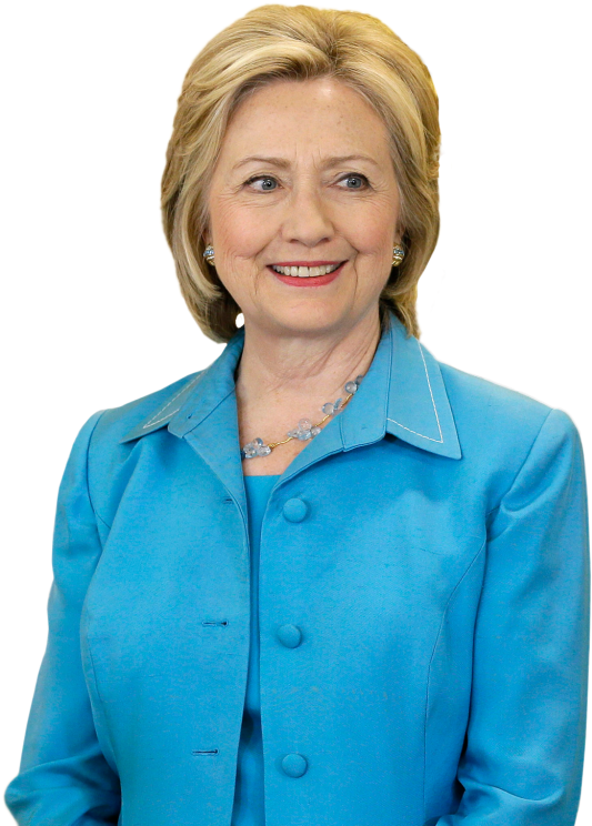 Smiling Clinton Hillary Transparent PNG Image