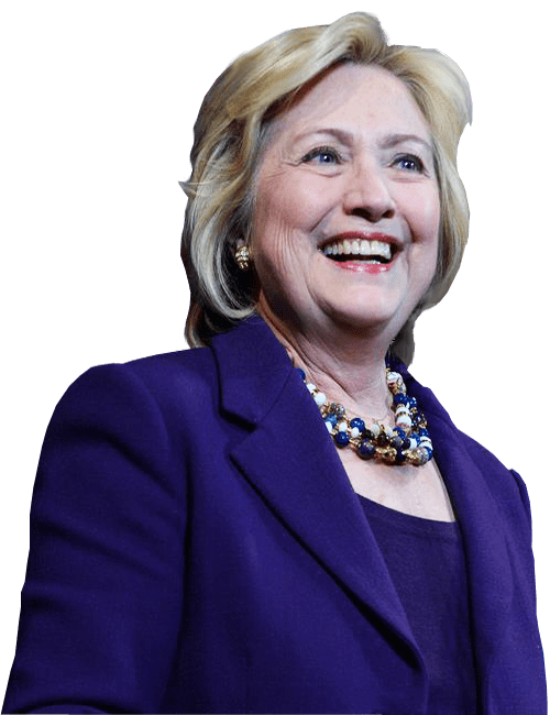 Smiling Clinton Hillary Transparent PNG Image
