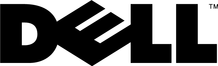 Dell Black Logo Transparent PNG Image