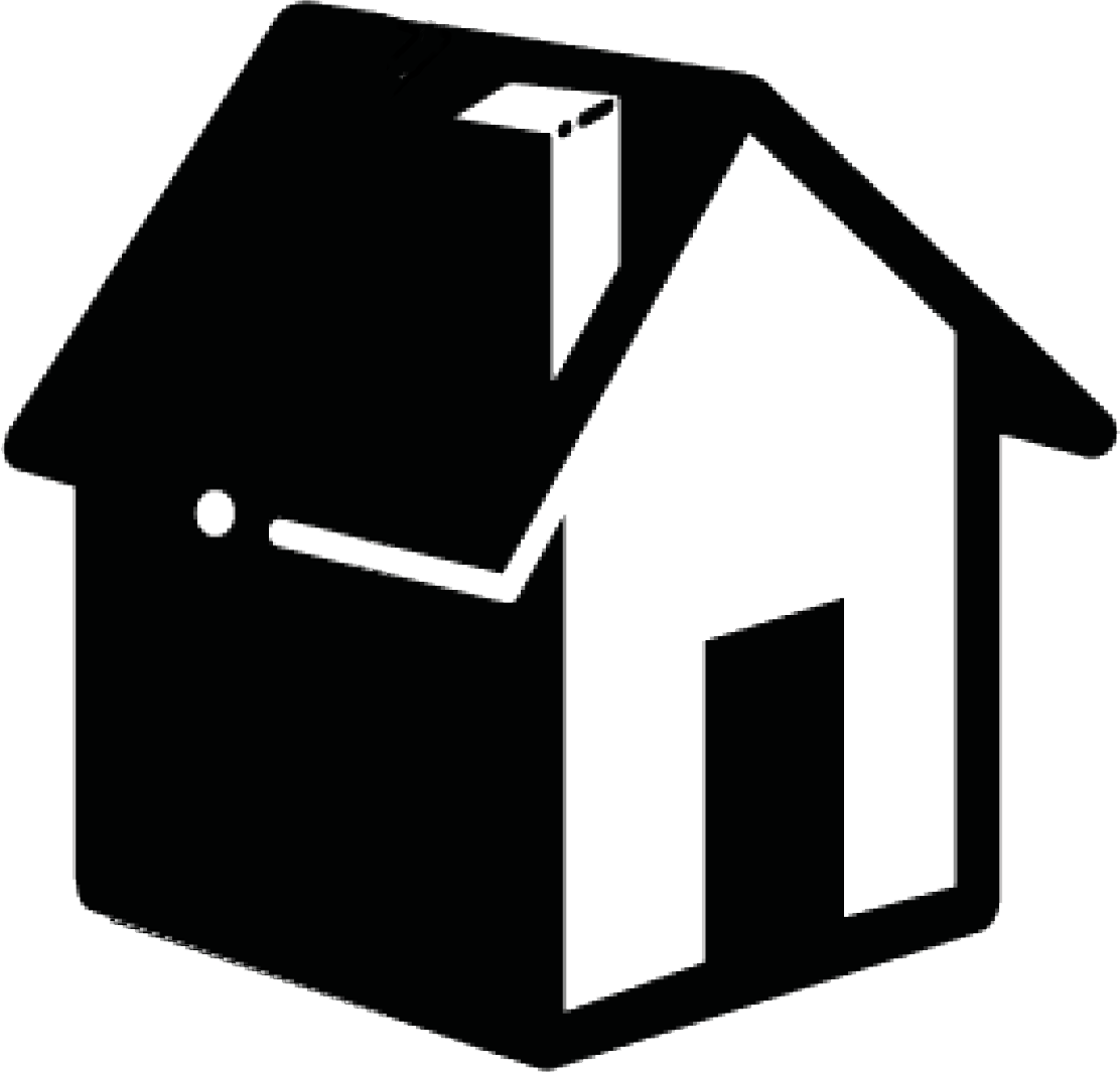 Home Silhouette Transparent PNG Image