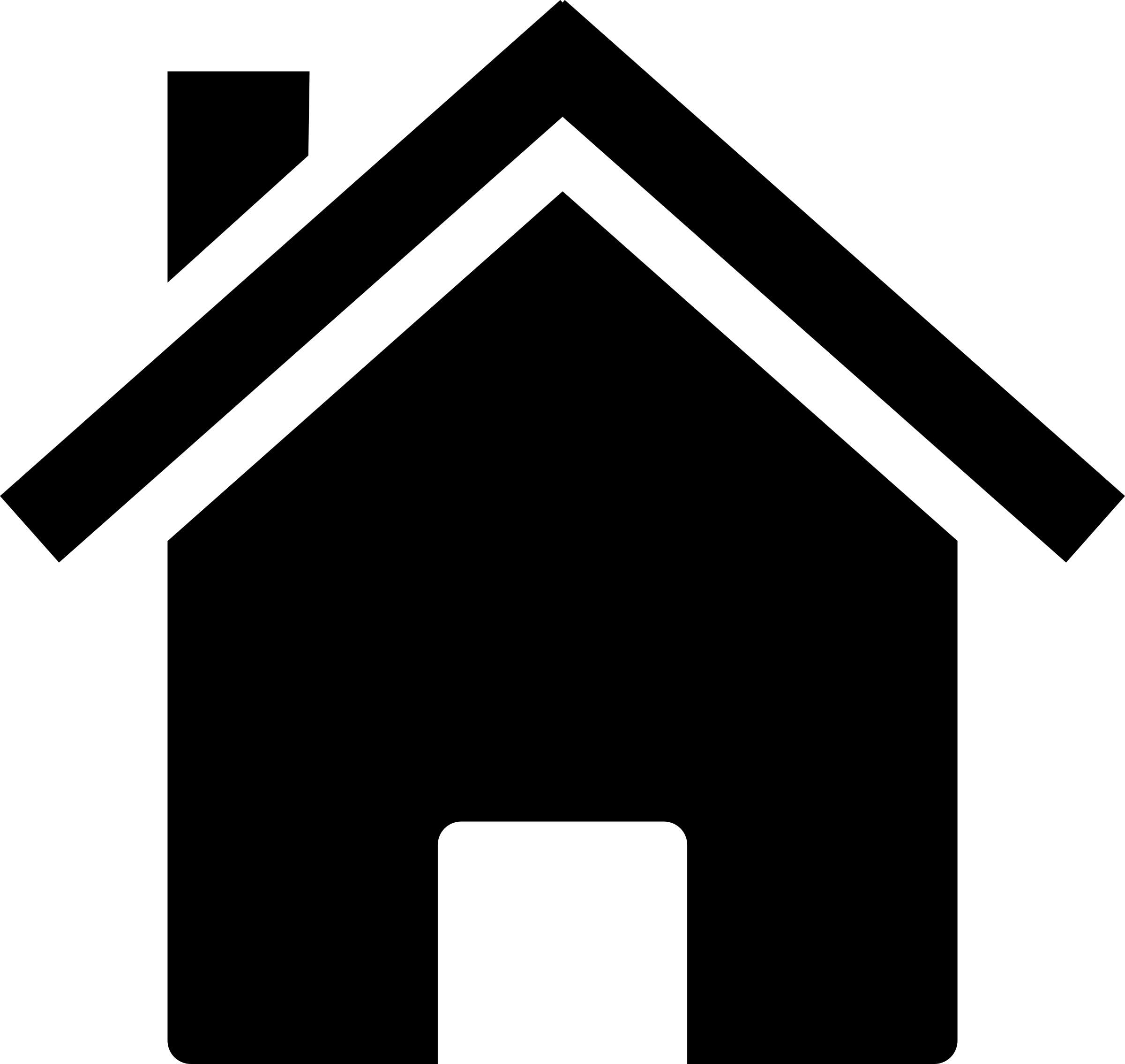 Home Silhouette Transparent PNG Image