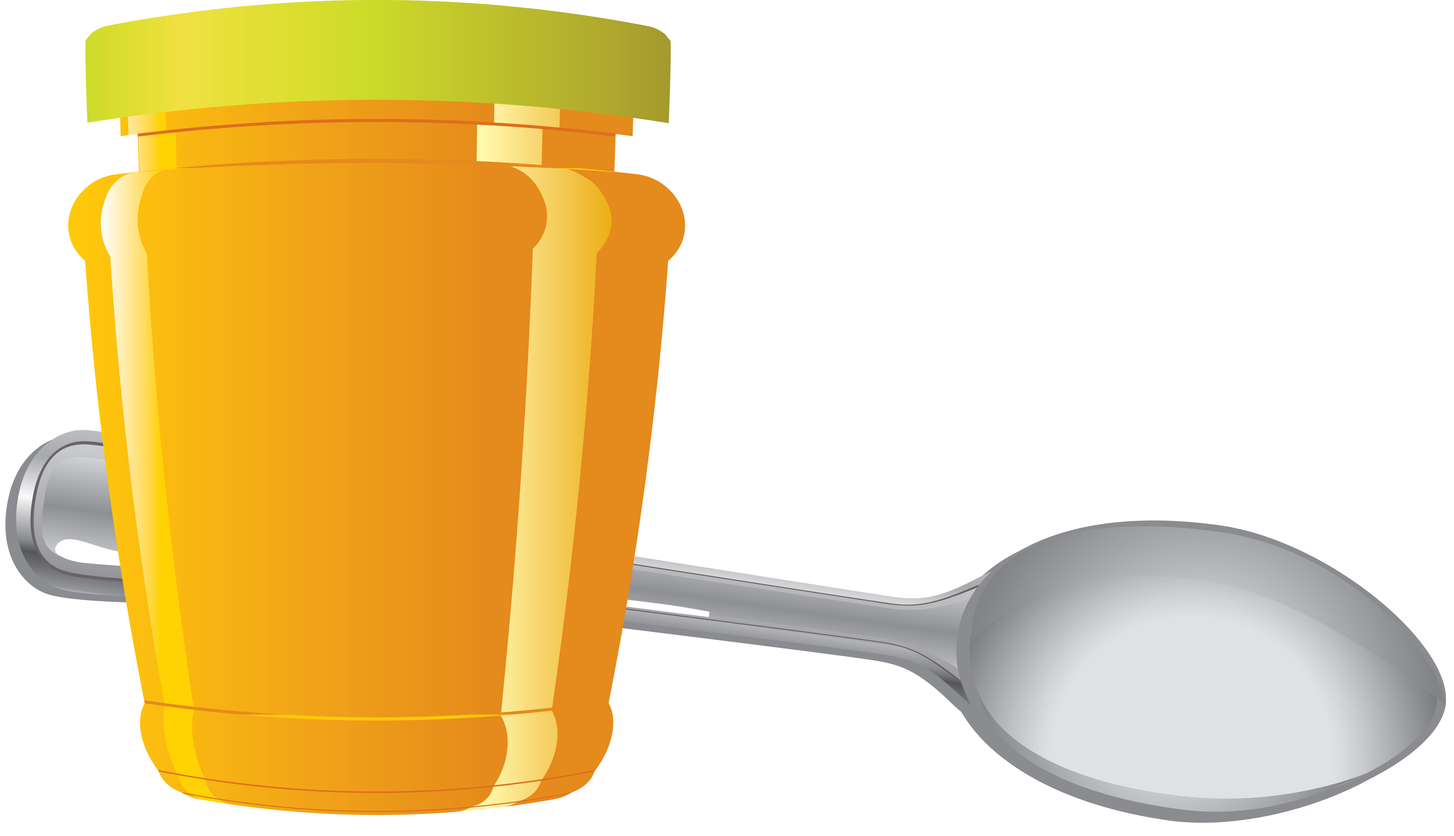 Honey Bottle Homemade Transparent PNG Image