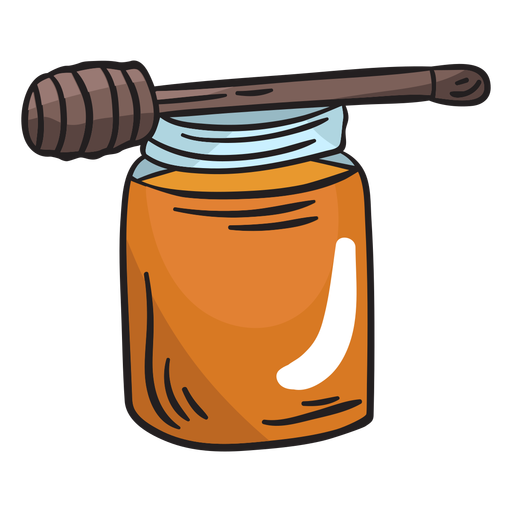 Honey Bottle Transparent PNG Image