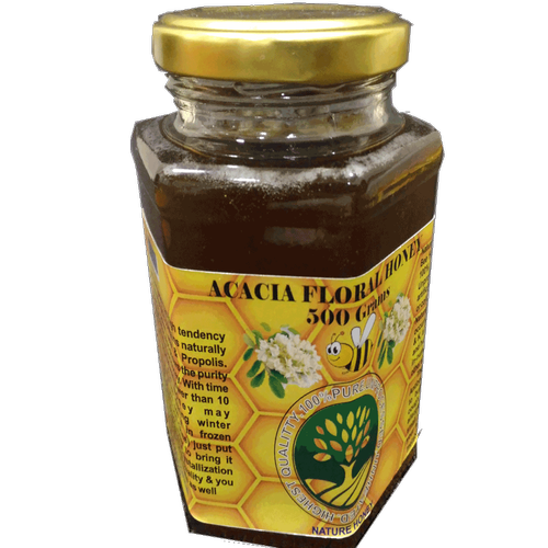 Honey Organic Bottle Transparent PNG Image