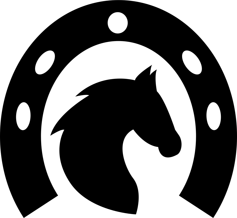 Arabian Black Horseshoe Transparent PNG Image