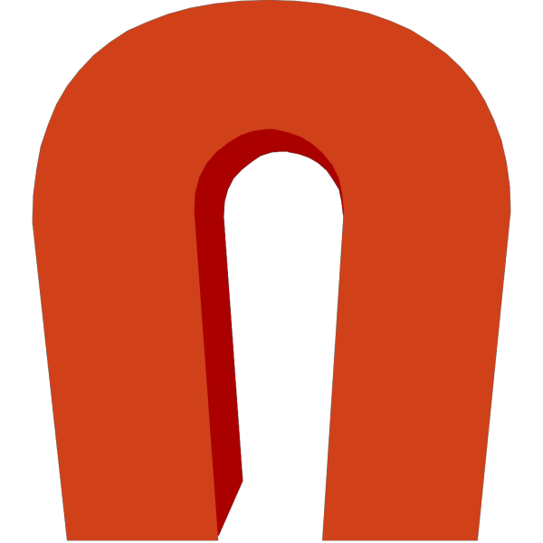 Magnet Horseshoe Transparent PNG Image