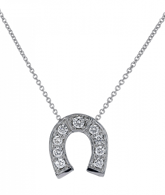 Horseshoe Pendant Silver Transparent PNG Image