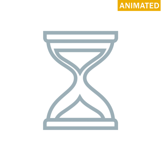Animated Hourglass Transparent PNG Image