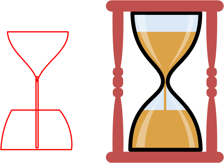 Sandglass Animated Hourglass Transparent PNG Image