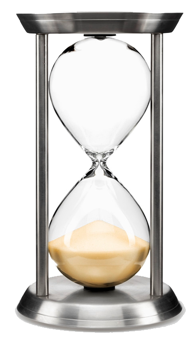 Hourglass Background Transparent PNG Image