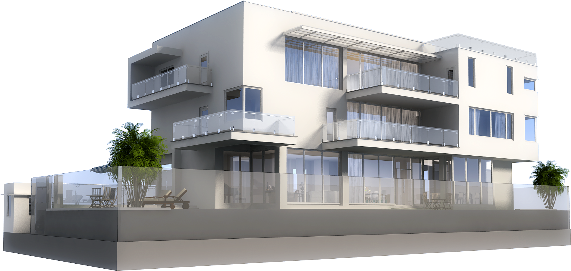 House Modern Luxurious Transparent PNG Image