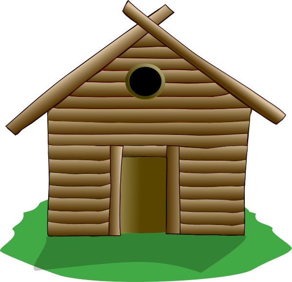 Wooden House Transparent PNG Image