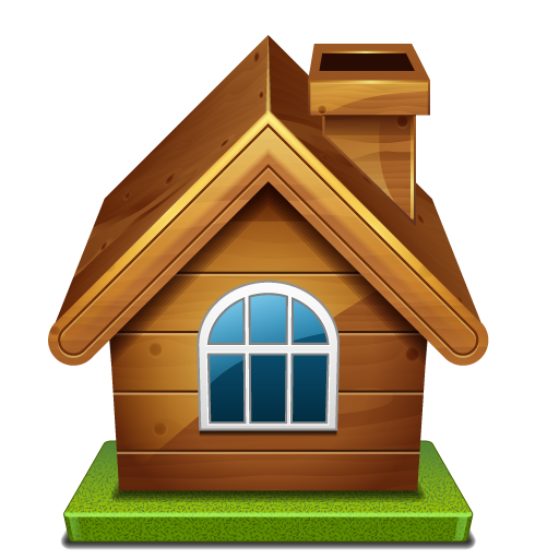 Wooden House Transparent PNG Image