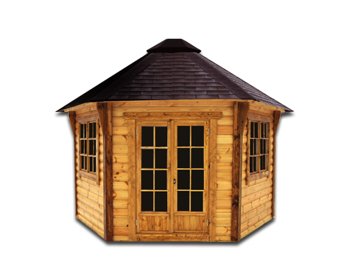 Wooden House Transparent PNG Image