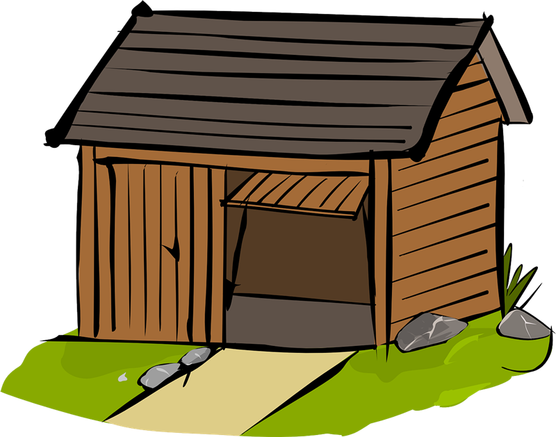 Wooden House Transparent PNG Image