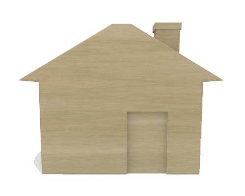 Wooden House Transparent PNG Image