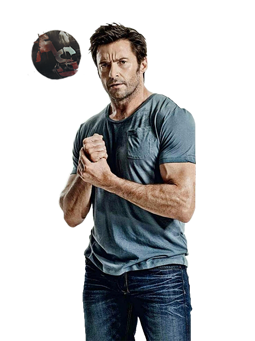 Hugh Jackman Transparent PNG Image