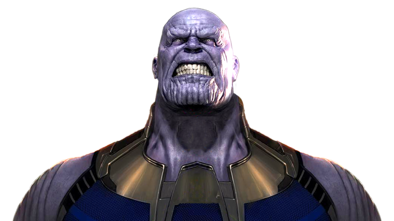 Thanos Head Face Hulk Thor Transparent PNG Image