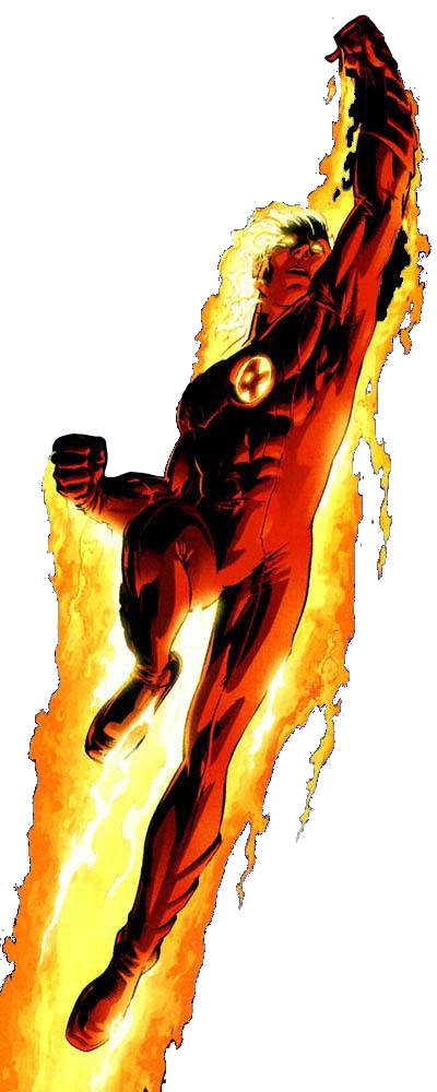 Human Torch Transparent PNG Image