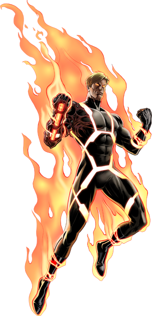 Human Torch Transparent PNG Image