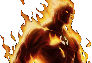 Human Torch Transparent PNG Image