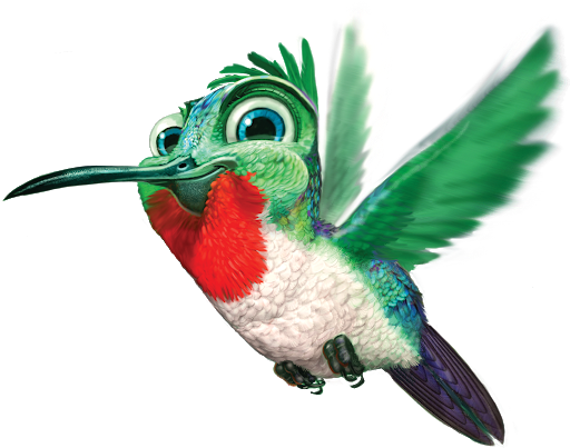 Flying Vector Hummingbird Transparent PNG Image