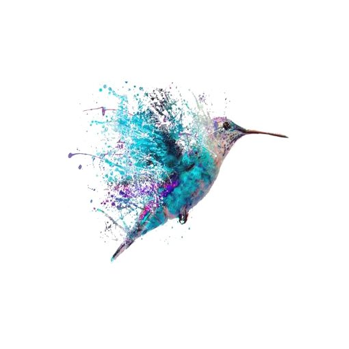 Watercolor Hummingbird Transparent PNG Image