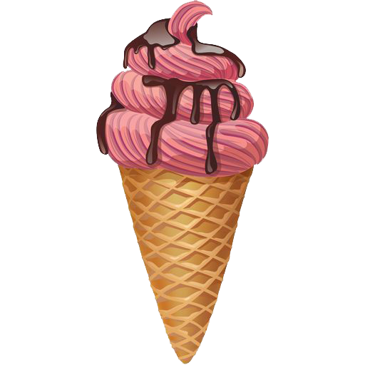 Ice Cream Cone Transparent PNG Image