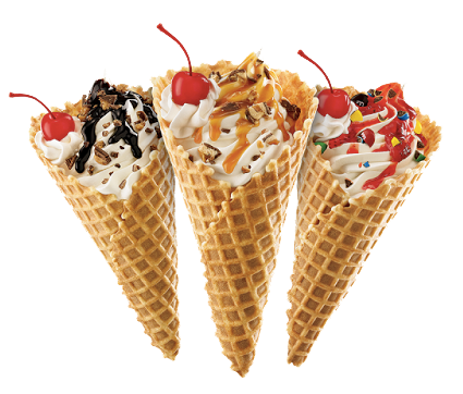 Ice Cream Cone Transparent PNG Image
