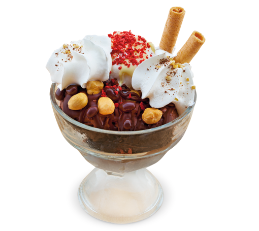 Ice Cream Cup Background Transparent PNG Image