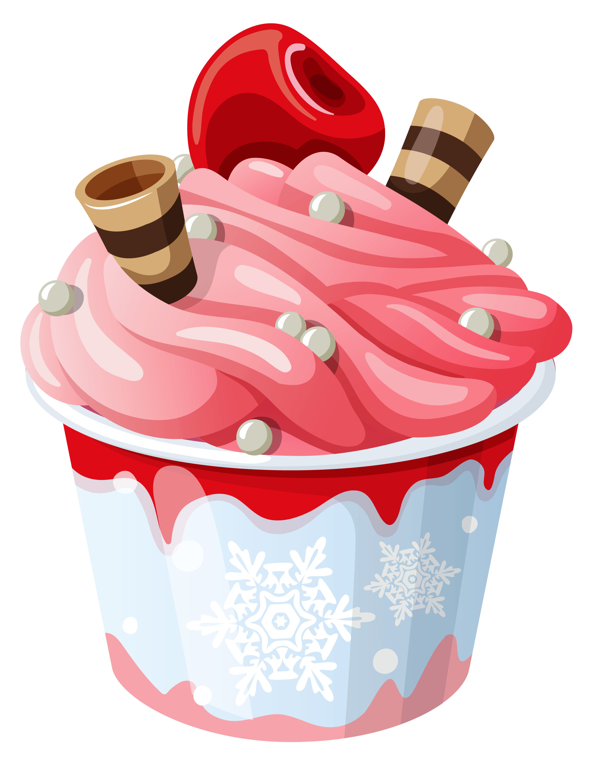 Ice Cream Cup Transparent PNG Image