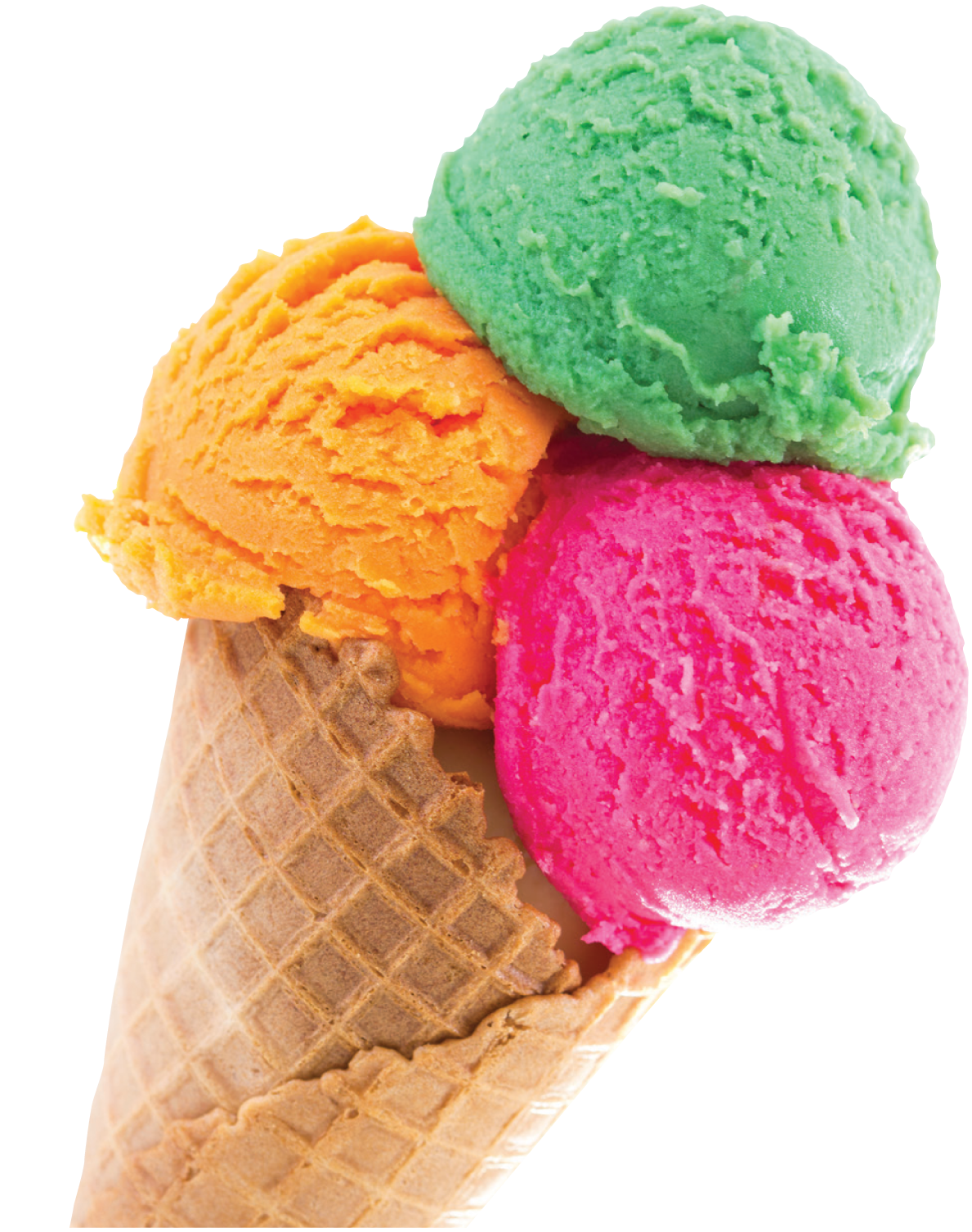 Ice Cream Cone Background Transparent PNG Image