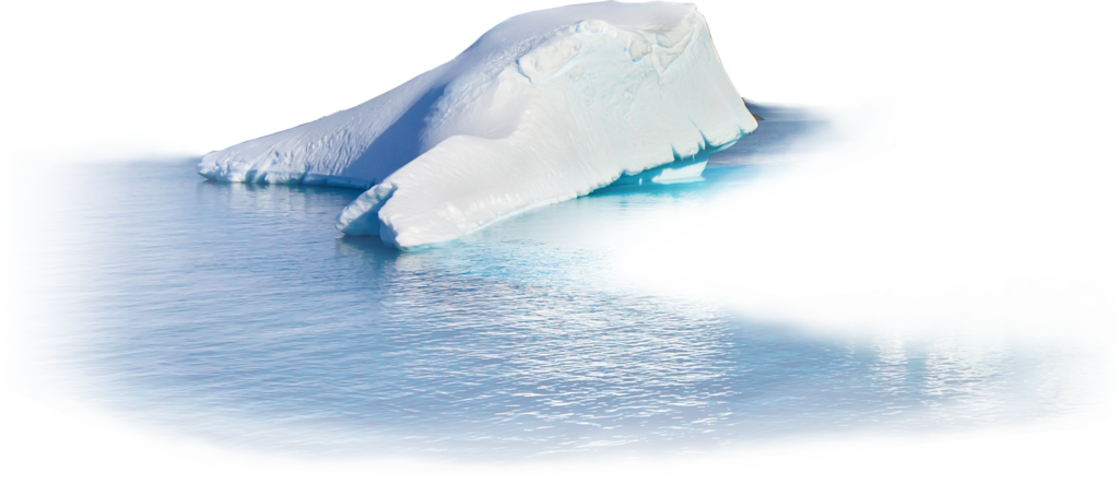Iceberg Background Transparent PNG Image