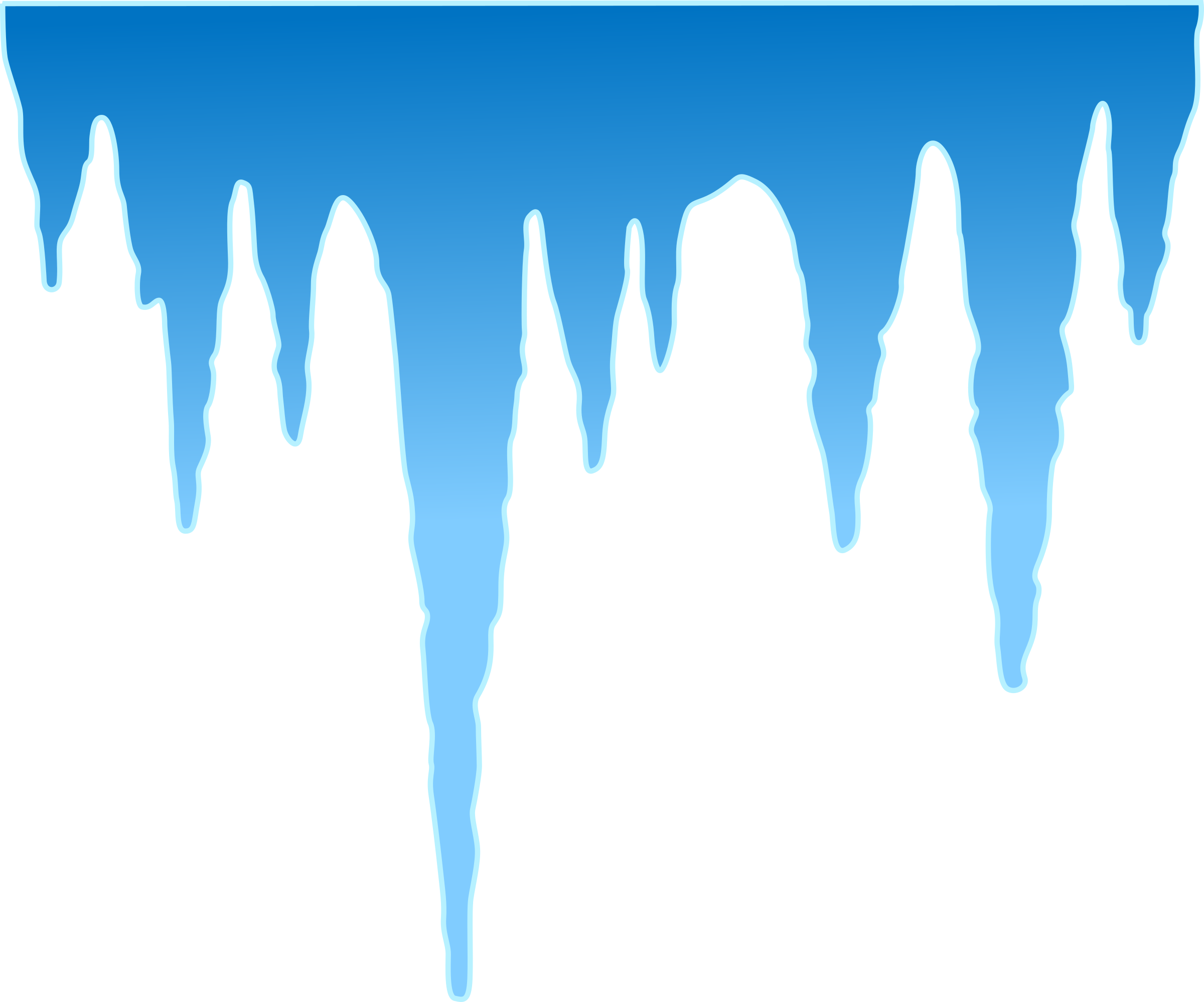 Icicles Transparent PNG Image
