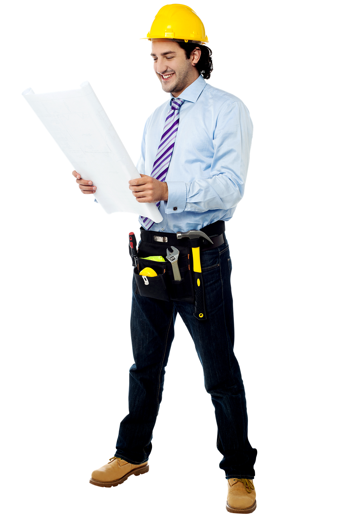 Pic Worker Industrial Architect Transparent PNG Image