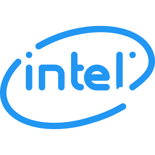 Logo Intel Transparent PNG Image