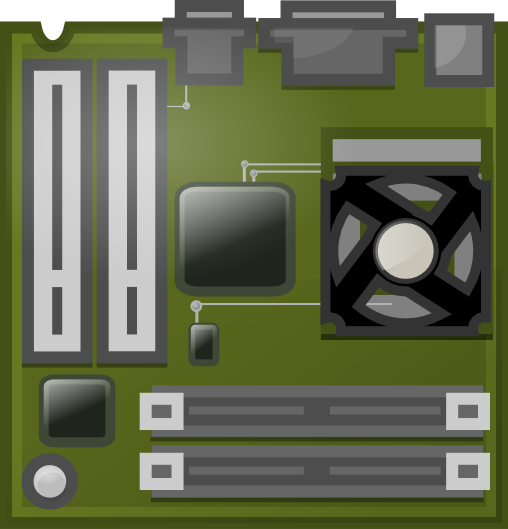 Motherboard Memory Computer Intel Random-Access Transparent PNG Image