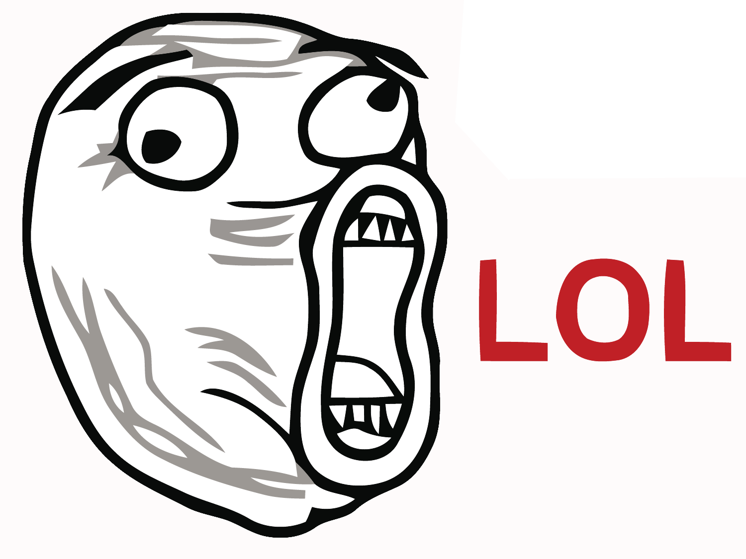 Lol Face Meme Transparent PNG Image