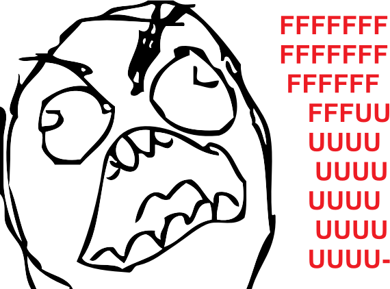 Fuuuu Meme Transparent PNG Image