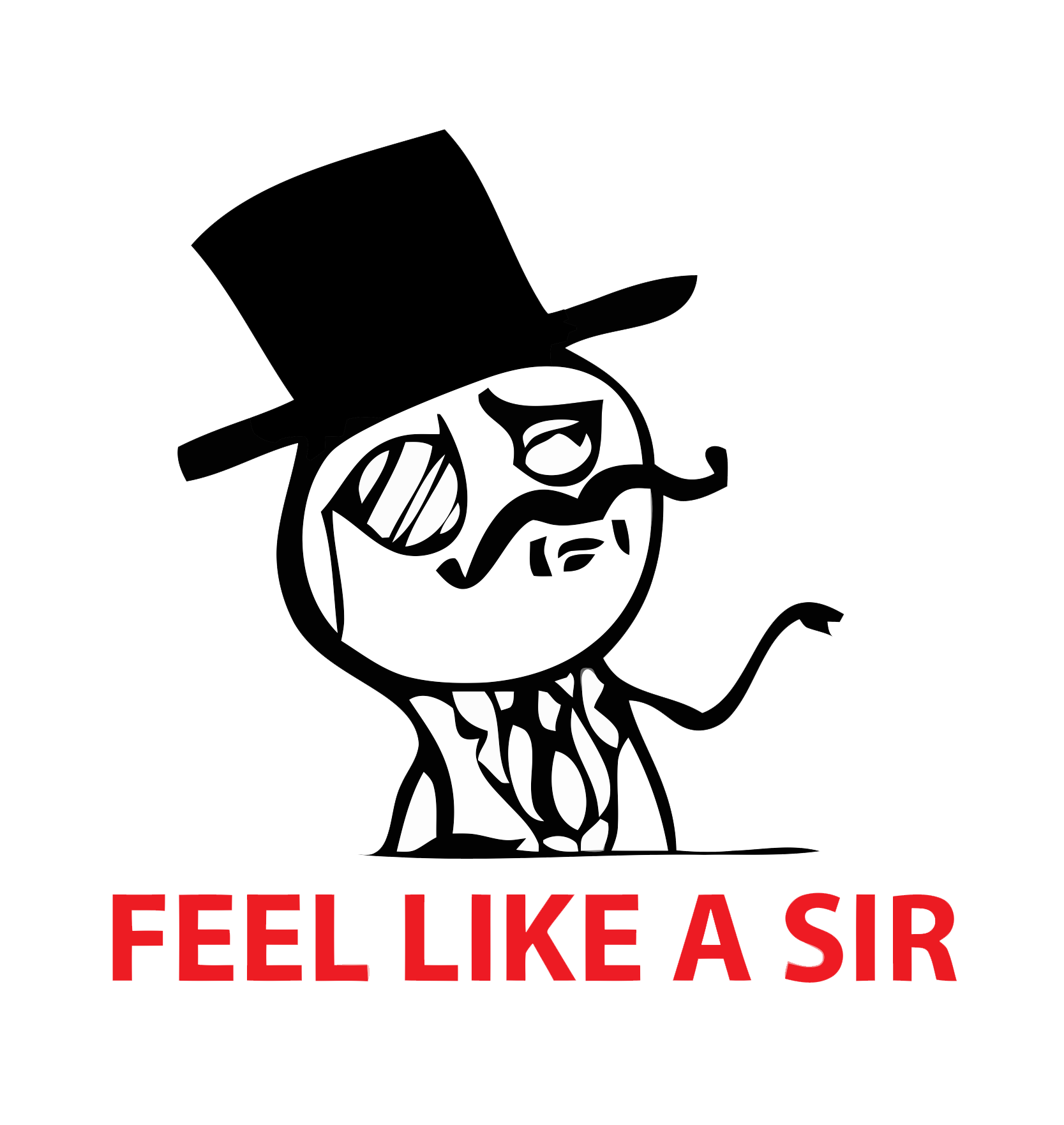 Feel Like A Sir Meme Transparent PNG Image