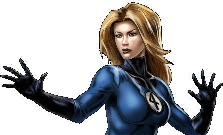 Invisible Woman Transparent PNG Image