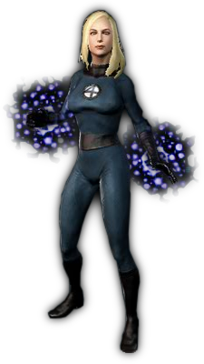 Invisible Woman Transparent PNG Image